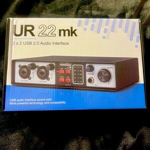 NEW 2 x 2 USB 2.0 Audio Interface